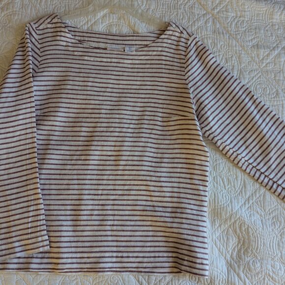 Sigrid Olsen Linen Blouse size Small - Picture 7 of 10
